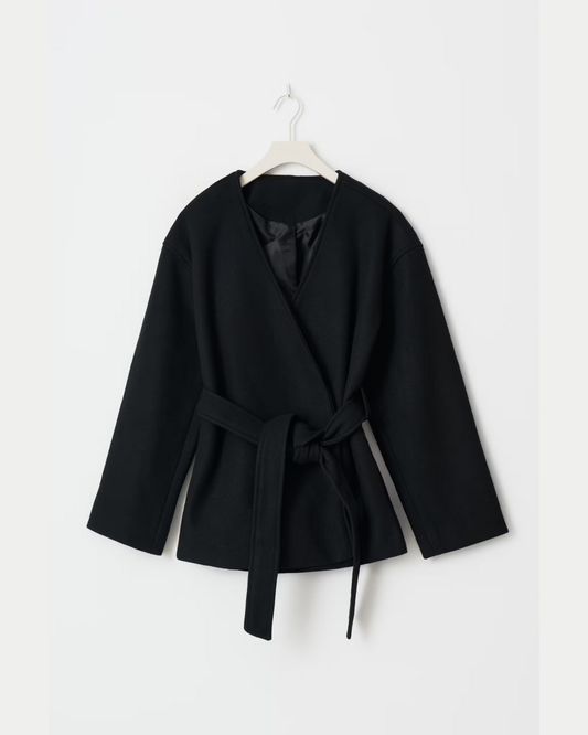 Belted Short Coat